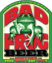 Bad Frog slogan Bad Frog slogan