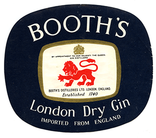 Booth's Gin Slogan