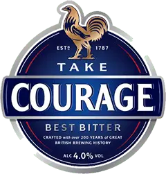 Courage Brewery slogan Courage Brewery slogan