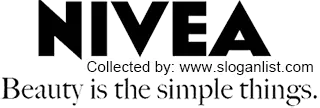 NIVEA slogan NIVEA slogan