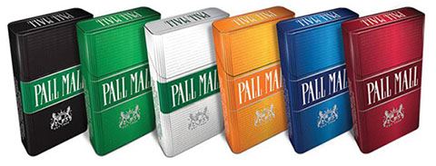 Pall Mall cigarette slogan
