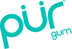 PÜR Gum slogan PÜR Gum slogan