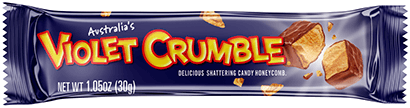 Violet Crumble Slogan